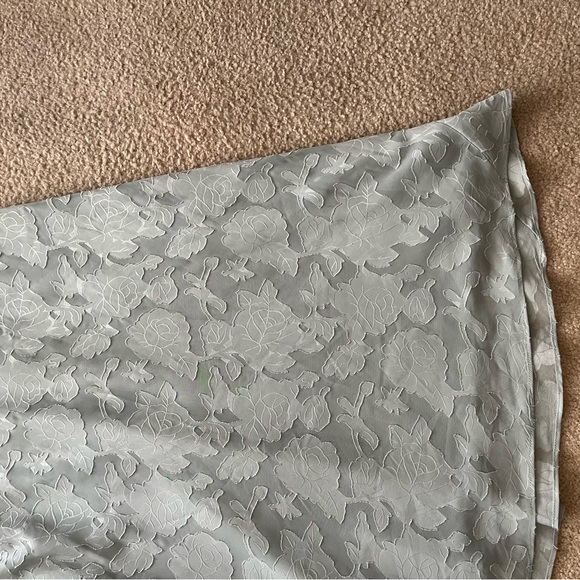 Azazie Agave Floral Burnout - Maxi Dress - Picture 12 of 16